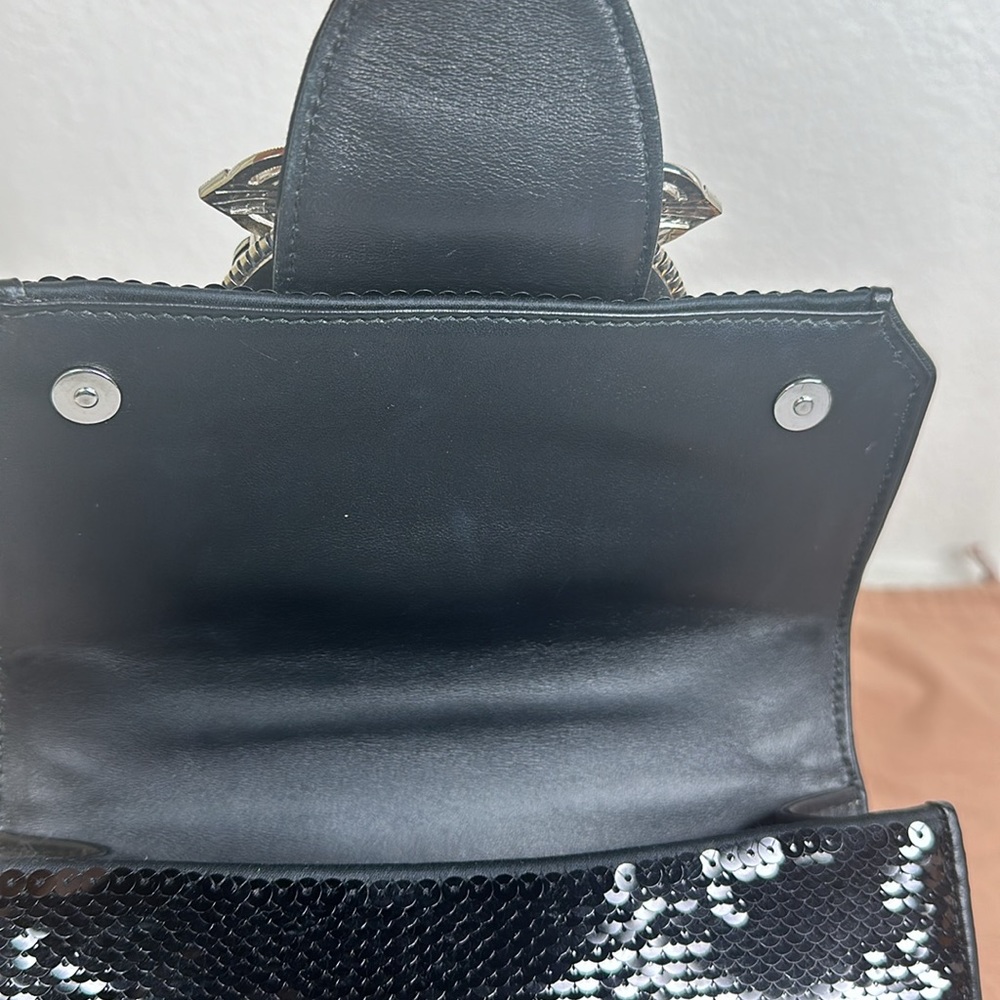 Miu Miu Tartan jeweled sequins crossbody bag - Picture 7 of 11